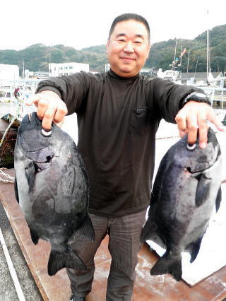 竹崎さん石鯛おめでとう